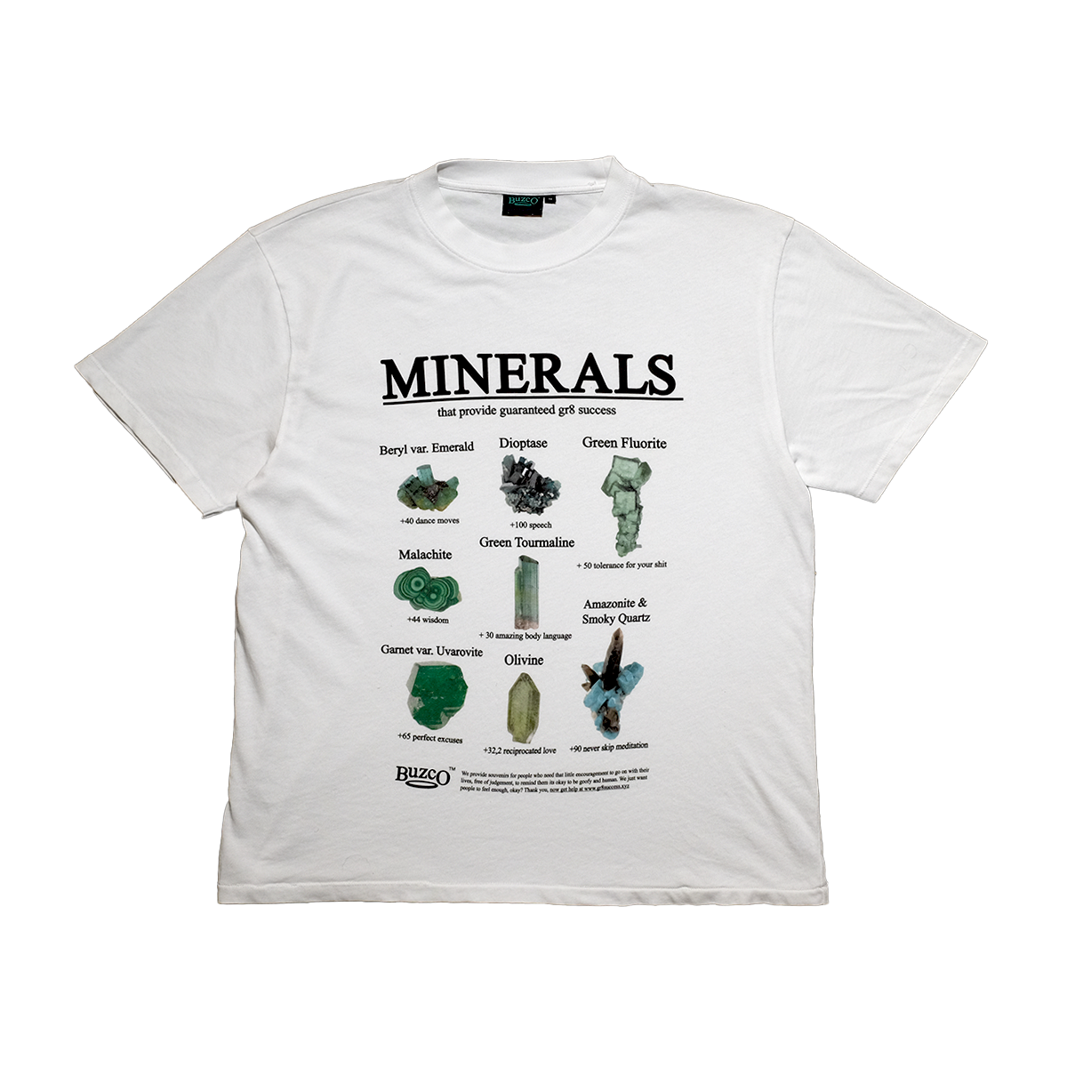 Minerals Single-Stitch Tee